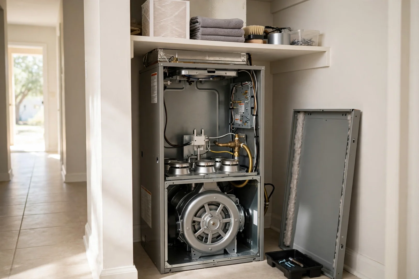 Igniter and Blower Service Before a Cold Snap